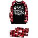 YUNAFFT Clearance Christmas Pajamas for Family Matching Family Christmas Pajamas Set Christmas Pjs For Family Set Red Plaid Top And Long Pants Sleepwear Sets Discount