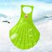 Augper Safe Snow Sled Kids Sledge Winter Toboggan Outdoor Sport Skiing Board For Kids