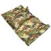 Camouflage Automatic Inflatable Cushion with Pillow Outdoor Supplies Camping Moisture-proof Wear-resistant Sleeping Mats Pad Air Inflatable+mattress Blow Travel Polyester Coated PVC