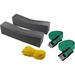 PROPEL PADDLE GEAR Kayak Car Top Kit | 2 Foam Blocks & 2 Adjustable Buckle Straps | 40Ft Rope | Storage Bag Included | Boating & Kayak Gear