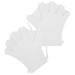 Swimming Gloves Exercise Equipment for Workout Man Women s Paddles Training Adjustable White Silica Gel