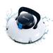 Cordless Robotic Pool Cleaner Winny Pool Cleaner Automatic Pool Vacuum with Dual Powerful Suction Ports for Above/In Ground Flat Pool Up to 538 Sq.Ft (White and Blue)