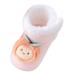 Hwmodou Infant Baby Boys Girls Shoes Cartoon printed Warm Mid Calf Thickened Warm Plus Velvet Socks Cotton Short Boots Sports Gym Footwear For Child