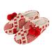 1 Pair Household Xmas Slippers Warm Winter Slippers Women Home Slippers