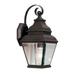 1 Light Outdoor Wall Lantern in Farmhouse Style 6.5 inches Wide By 15.5 inches High-Bronze Finish Bailey Street Home 218-Bel-731900