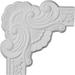 Ekena Millwork Acanthus Leaf Panel Moulding Corner