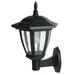 JikoIiving 1 Pack Solar Wall Lanterns Outdoor Waterproof Solar Powered Sconce Lights Wall Mount Vintage Outdoor Wall Lantern Lamp For Garden Patio Garage Front Door