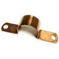 COPPER PLATED TUBING CLAMPS 1/4 FOR 3/8 OD TUBING (100 PACK)