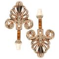 Zinc Alloy Shower Curtain Coat Hangers Kitchen Asseriories Front Door Hook Craft Key Hooks For Wall 2 Pcs