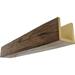 Ekena Millwork 8 W x 8 H x 14 L 3-Sided (U-beam) Riverwood Endurathane Faux Wood Ceiling Beam Premium Aged