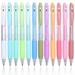 RIANCY Pastel Gel Colored Pens Fine Point Smooth Writing Pens 12 PACK 0.5mm Retractable Ink Assorted Bright Coloring For Coloring Books Journaling Work Class Office Stationery Art Supply