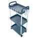 Appliance Cart Shelf Storage Cart Over-the-toilet Storage Rolling Cart Storage Trolley Rack