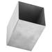 Home Office Supplies Stainless Steel Square Storage Box Desktop Pen Organizer Multifunction