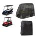 2 or 4 Passengers Golf Cart Cover for Club Car Yamaha Against All Weather Outdoor Protection Sunproof Snowproof Windproof Waterproof Dustproof