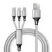 Mad Hornets 3 in 1 Multi USB Charger Charging Cable Cord For Type C Android Micro iPhone