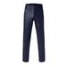 Gubotare Joggers for Men Leather Pants Leggings Tight Elastic Warm Trend Motorcycle Leather Pants (Blue 36/XXL)