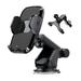 Amiss 3-in-1 Suction Cup Car Magnetic Phone Mount Cell Phone Holder for Windshield/Dashboard/Air Vent Automobile Cradles Car Interior Accessories Fit for iPhone 11/12 & Samsung & Android - Black