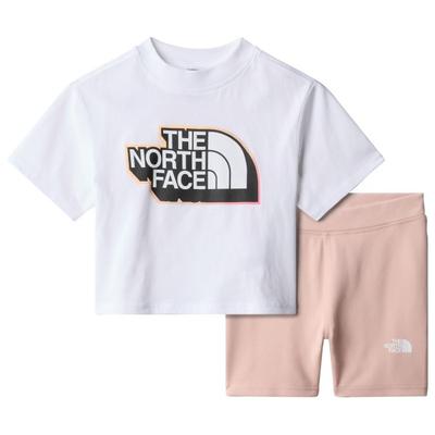 The North Face - Girl's Summer Set - T-Shirt Gr 5 weiß