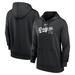 Women's Nike Black Los Angeles Dodgers Authentic Collection Performance Pullover Hoodie