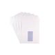 Q-Connect Pack Of 500 White C5 Envelopes With Window - Pocket Self Seal 90gsm White (KF3406)