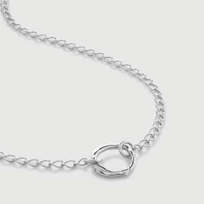 Sterling Silver Capture Chain Necklace 48cm/19'