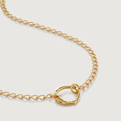 Gold Capture Chain Necklace 48cm/19'