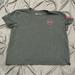 Under Armour Shirts & Tops | Girls Medium Under Armour T-Shirt | Color: Gray/Pink | Size: Mg