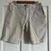 J. Crew Shorts | J.Crew 10.5" Short Garment-Dyed Cotton Chino H8473 Size 31 Beige Khaki | Color: Cream/Tan | Size: 31