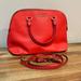 Michael Kors Bags | Michael Kors | Red Leather Handle Bag | Crossbody | Color: Red | Size: Os