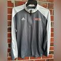 Adidas Jackets & Coats | Adidas University Of Louisiana Ragin’ Cajuns Basketball Assist Club 1/4 Zip L | Color: Gray/White | Size: L