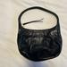 Coach Bags | Coach Black Small Shoulder Bag Single Handle | Color: Black | Size: Os
