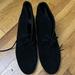 Nine West Shoes | Black Suede Leather Lace Up Booties | Color: Black | Size: 7.5