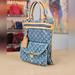 Louis Vuitton Bags | Louis Vuitton Denim Sac Top Handle Handbag Shopper Bag | Color: Blue | Size: Os