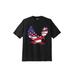 Men's Big & Tall Americana Screen Tee by Liberty Blues in Eagle Flag (Size 3XL)