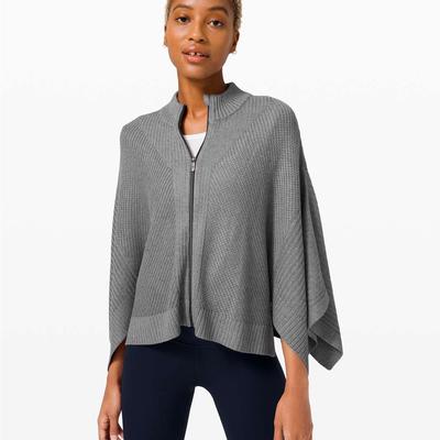 Lululemon Athletica Sweaters | Lululemon Softer Still Wrap | Color: Gray | Size: S