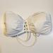 Michael Kors Swim | Michael Kors White Bikini Top Size S | Color: White | Size: S