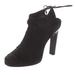 Gucci Shoes | Gucci Suede Cutout Slingback Tie Heels Size 6 | Color: Black | Size: 6