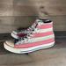 Converse Shoes | Converse All Star Chuck Taylor Men Size 8.5 Shoes American Flag High Top Sneaker | Color: Blue/Red | Size: 8.5