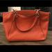 Coach Bags | Coach Small Kelsey Satchel In Pebble Leathers | Color: Orange | Size: Os