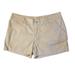 Columbia Shorts | Columbia Khaki Flat Front Chino Cotton Shorts Women’s Size 12 | Color: Cream/Tan | Size: 12