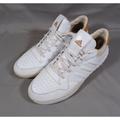 Adidas Shoes | Adidas Shoes Mens 12 White Tan Lux Low Basketball Leather Vintage | Color: White | Size: 12