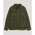 Superdry Military-Jacke "M65" Herren surplus goods olive green, Gr. M, Baumwolle, Jacke im Military Stil