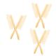 ULTECHNOVO 6 Pcs Lampshade Cleaning Brush Wood Handle Broom Dust Cleaning Brush Soft Bristle Cleaning Brush Wood Hand Brush Handle Brush Bench Brush for Cleaning Soft Broom Wooden Handle Car