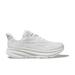 Hoka Clifton 9 Road Running Shoes - Womens White/White 8.5B 1127896-WWH-08.5B