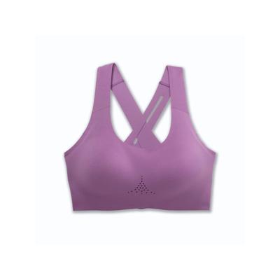 Brooks 2.0 Dare Crossback Run Bra - Women's Washed Plum 34AB 350084516.034AB