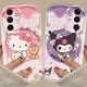 Sanurgente Kuromi Hello Kitty Coque de protection souple pour Samsung Galaxy A52 A32 A52S A72
