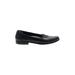 Trotters Flats: Loafers Chunky Heel Casual Black Shoes - Women's Size 8 - Almond Toe