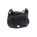 Jimmy Choo Leather Hobo Bag: Pebbled Black Print Bags