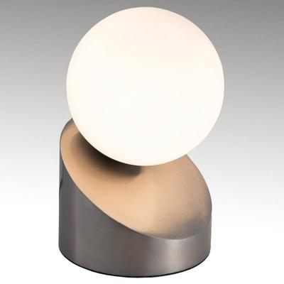 Nowa Nachttischlampe Alisa, alu / grau / zink, für Wohn- / Esszimmer, Metall, Modern, Tischlampe Image