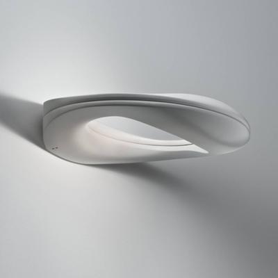 Fabbian Design Wandlampe ENCK, dimmbar, weiß / opal, für Wohn- / Esszimmer, Aluminium, Design, Wandleuchte, Wandlampe Innen Image